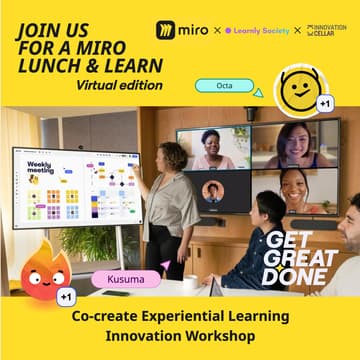 Cover Image for Miro Lunch & Learn | Co-create Experiential Learning Innovation Workshop π§π»βπ¬
