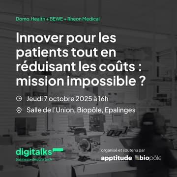Cover Image for Innover pour les patients tout en réduisant les coûts : mission impossible ?
