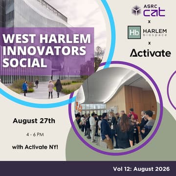 Cover Image for ASRC CAT x HB x Activate NY August Innovators Social