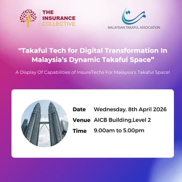 Cover Image for Takaful Tech for Digital Transformation In Malaysia’s Dynamic Takaful Space.