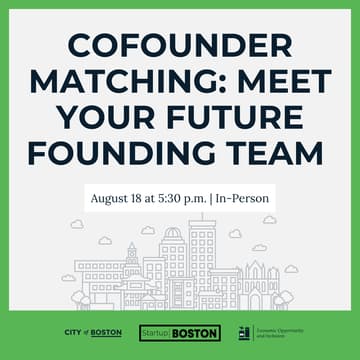 Titelbild für Cofounder Matching