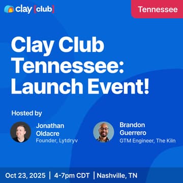 Cover Image for Clay in Tennessee: Launch Event
