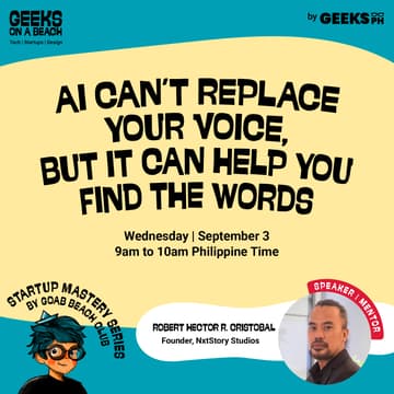Cover Image for (S5) AI Can't Replace Your Voice, But It can Help You Find the Words