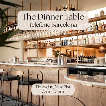 Cover Image for The Dinner Table at Telefèric Barcelona (Brentwood)
