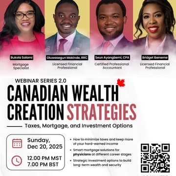 Cover Image for WEALTH CREATION STRATEGIES FOR PHYSICIANS - Taxes, Mortgage, and Investent Options