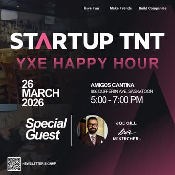 Cover Image for Startup TNT YXE HH w/ Joe Gill