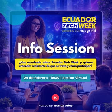 Cover Image for Ecuador Tech Week 2026 | Info Session 💻