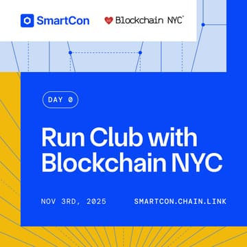 Cover Image for Day 0: Chainlink Run Club with Blockchain NYC