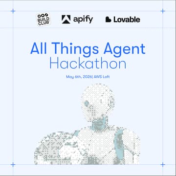 Cover Image for All things agent hackathon by Apify