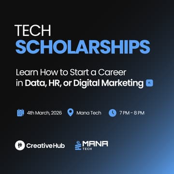Cover Image for Tech Scholarships – Career Upskilling Opportunity in AI & Data
