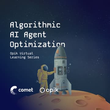Cover Image for Algorthmic AI Agent Optimization Workshops - SF & Virtual