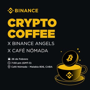 Cover Image for Crypto Coffee x Binance Angels x Café Nómada - Bs As