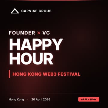 Cover Image for Founder X VC Happy Hour @Hong Kong Web3 Festival 2026🇭🇰
