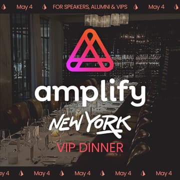 Cover Image for Amplify NYC VIP Dinner