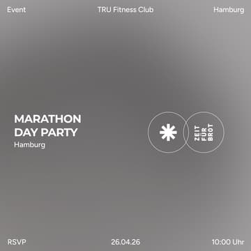 Cover Image for MARATHON DAY PARTY