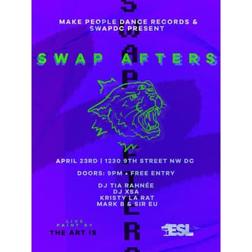 Cover Image for Earth Night Washington, D.C. @Eighteen Street Lounge