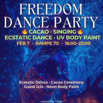 Cover Image for FREEDOM DANCE PARTY — Ecstatic Dance & Authentic Connection