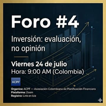 Cover Image for Foro #4 — Inversión: evaluación, no opinión