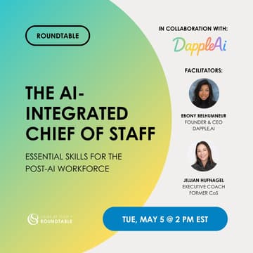 Cover Image for The AI-Integrated Chief of Staff: Essential Skills for the Post-AI Workplace (feat. DappleAI)