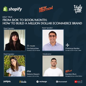 Cover Image for UGLY TALK: FROM $10K TO $100K/MONTH: HOW TO BUILD A SEVEN-FIGURE ECOMMERCE BRAND