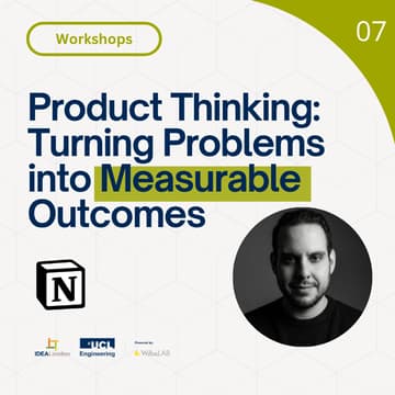 Cover Image for Product thinking: Turning Problems into Measurable Outcomes