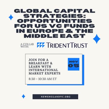 Cover Image for Global Capital Strategies: Opportunities for US VC Funds in Europe & the Middle East