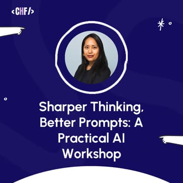 Cover Image for Sharper Thinking, Better Prompts: A Practical AI Workshop