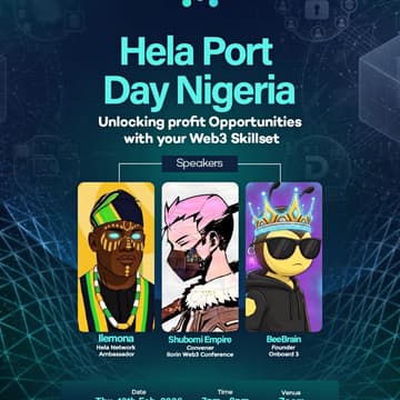 Cover Image for HeLa PORT Day ✦ Kwara, Nigeria   ✦