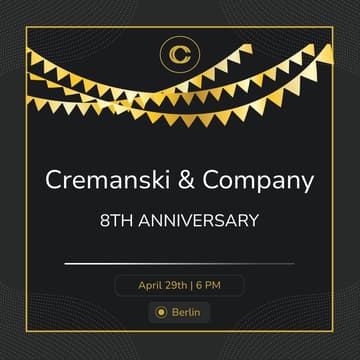 Cover Image for We're turning 8 - Time to toast the journey