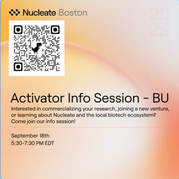 Cover Image for Nucleate Boston Activator '26 Info Session - BU