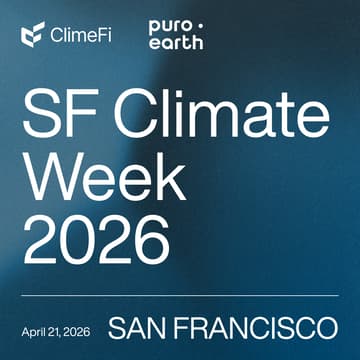 Cover Image for ClimeFi & Puro.earth Buyers’ Breakfast