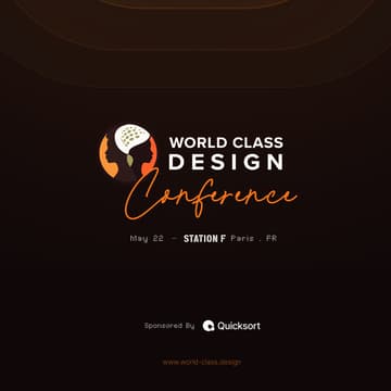 Cover Image for World Class Design Conference - Paris
