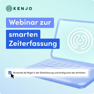 Cover Image for Intelligente Zeiterfassung mit Kenjo