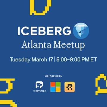 Cover Image for ​🧊 Apache Iceberg™ Meetup: Atlanta Edition 🍑