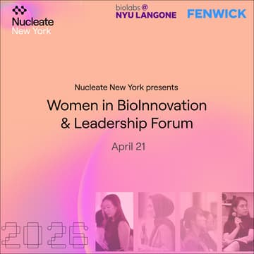 Cover Image for Nucleate New York presents Women in BioInnovation & Leadership Forum