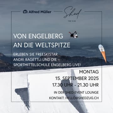 Cover Image for Von Engelberg an die Weltspitze – erleben Sie Freeskistar Andri Ragettli und die Sportmittelschule Engelberg live!