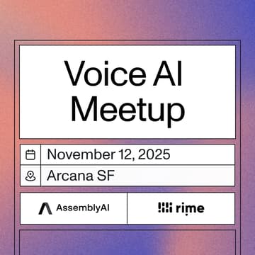 Cover Image for Voice AI Meetup: The Voice Agent Stack