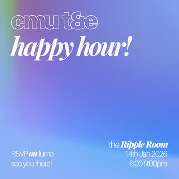 Cover Image for CMU T&E NYC Happy Hour