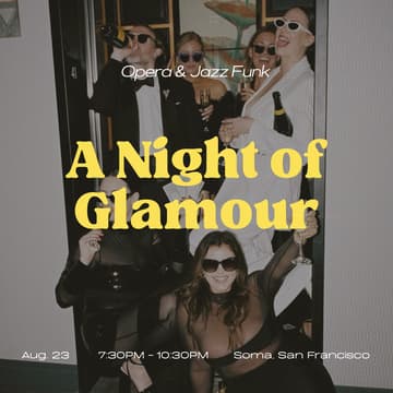 Cover Image for A Night of Glamour: Opera and Jazz Funk