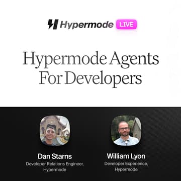 Cover Image for Hypermode Live: Hypermode Agents For Developers