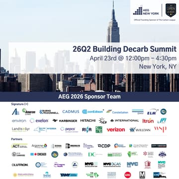 Cover Image for AEG New York 26Q2 Building Decarb Summit