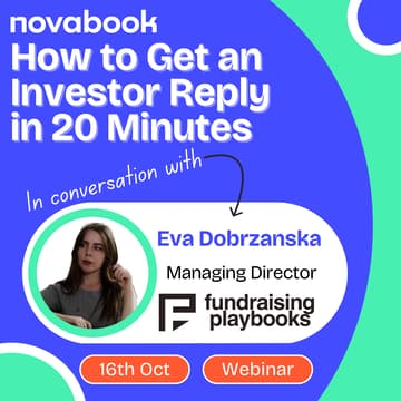 Cover Image for How to Get an Investor's Reply in 20 Minutes with Eva Dobrzanska