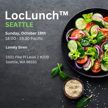 Cover Image for LocLunch™ Seattle – October 19th, 2025