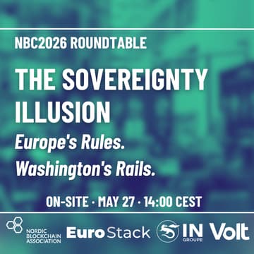 Cover Image for ROUNDTABLE: The Sovereignty Illusion - Europe's Rules. Washington's Rails.