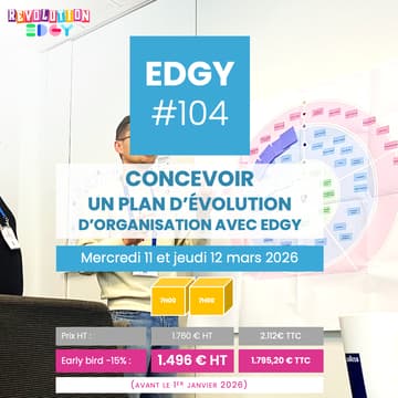 Cover Image for Concevoir un plan d’évolution d’organisation avec EDGY