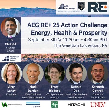 Cover Image for AEG RE+ 25 Action Challenge: Energy, Health & Prosperity