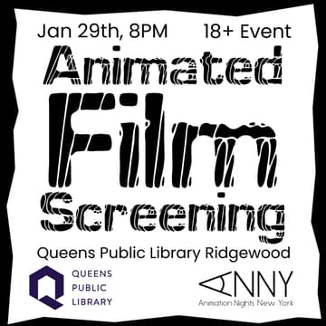Cover Image for ANNY Screenings at the Queens Public Library in Ridgewood!
