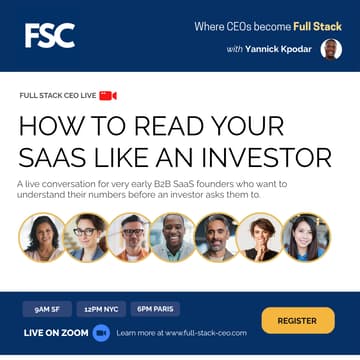 Cover Image for How to Read Your SaaS Like an Investor (Even at $0–$1M ARR)