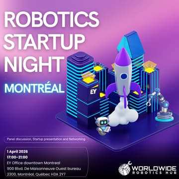 Cover Image for Robotics Startup Night