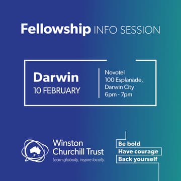 Cover Image for Churchill Fellowship information session: Darwin